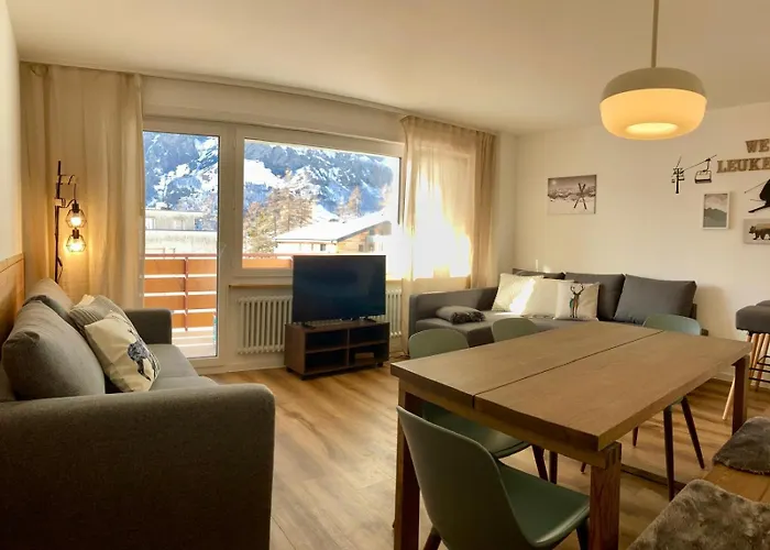 Large 1 Bedroom - Free Parking - Dream Views- Leukerbad
