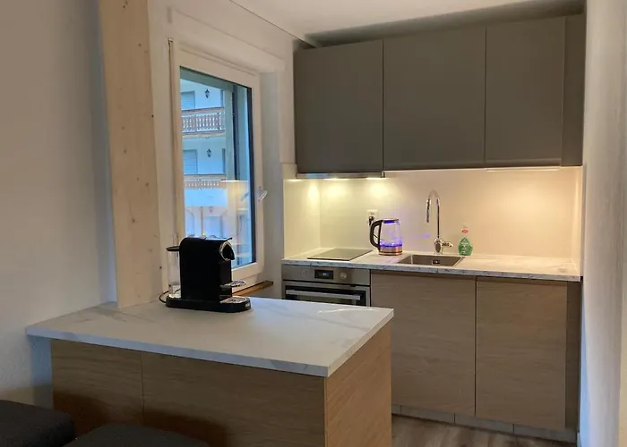 Large 1 Bedroom - Free Parking - Dream Views- Apartmán Leukerbad